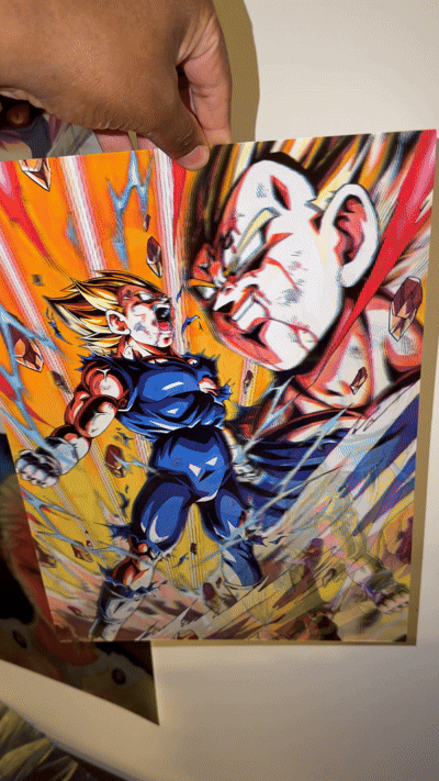 DBZ | Vegeta , Goku and Broly v2