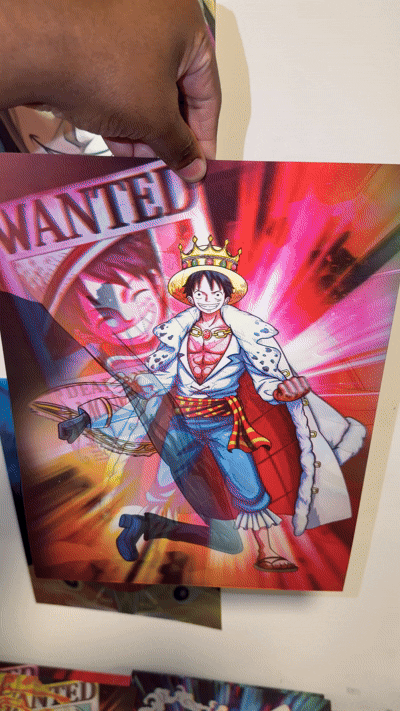 One Piece |  Artistic Zoro, Luffy and Sanji