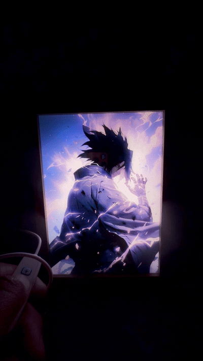 Naruto | Sasuke Light Painting