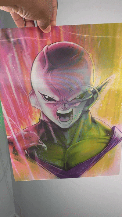 DBZ | Piccolo, Frieza and Jiren