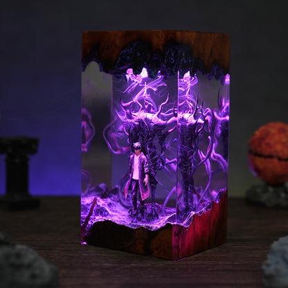 The Shadow Monarch: Loyal Ant Commander Resin Lamp