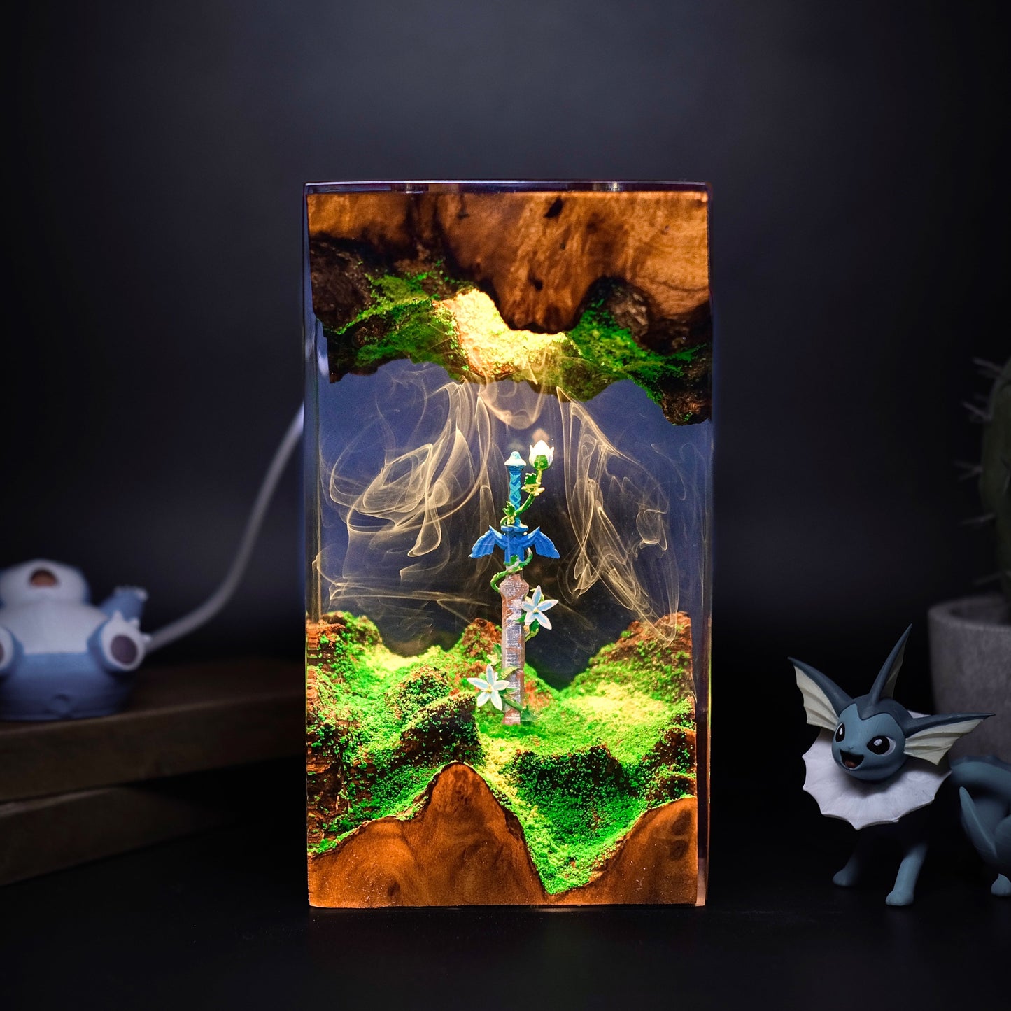 Sword of Destiny: The Hero’s Relic Resin Lamp