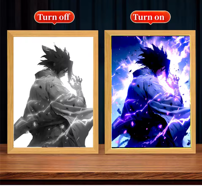 Naruto | Sasuke Light Painting